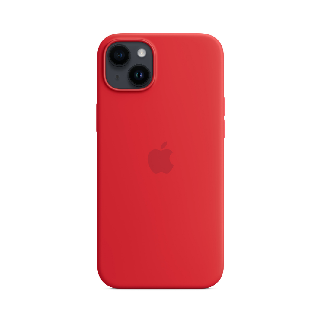 Carcasa Silicona Iphone 14 Plus Apple Magsafe (Product)Red