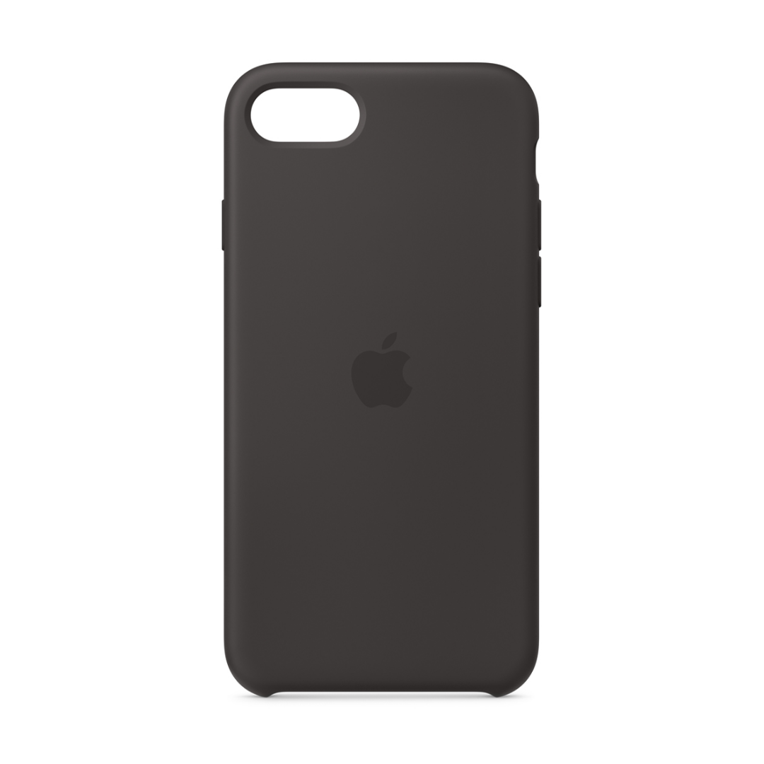 Carcasa Silicona Iphone Se Apple Negro