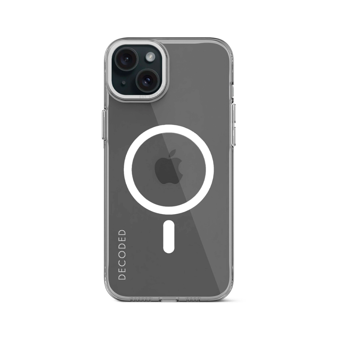 Carcasa Plã¡Stico Reciclado Iphone 15 Plus Decoded Magsafe Transparente