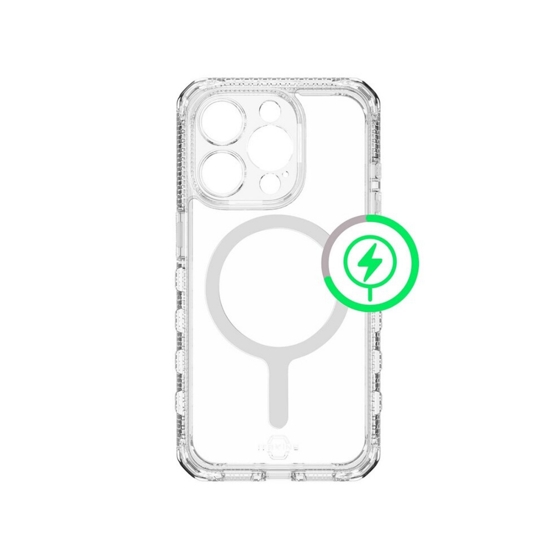 Carcasa Iphone 15 Pro Max Supreme R Magsafe Transparente