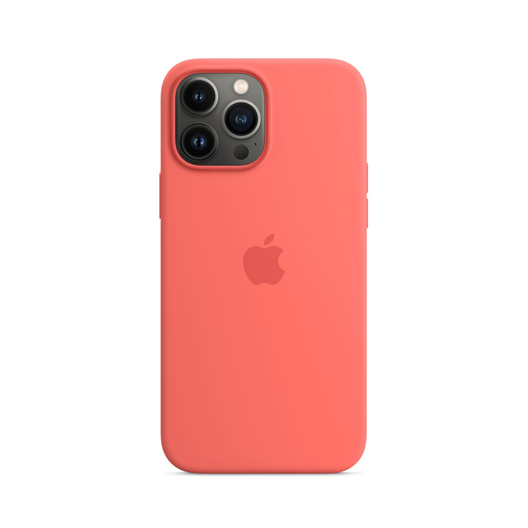 Carcasa Silicona Iphone 13 Pro Max Apple Magsafe Pomelo Rosa