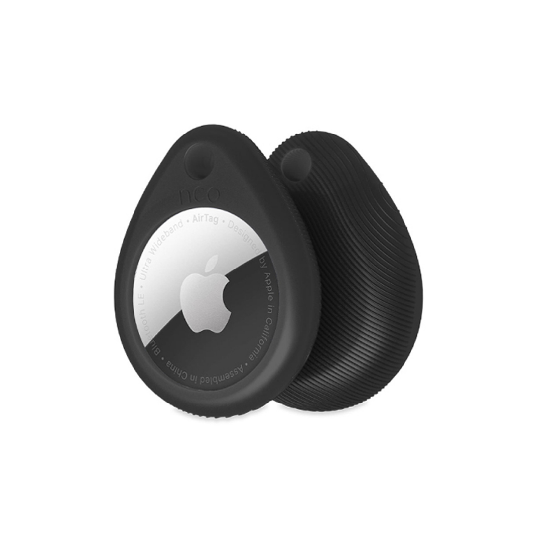 Nco Ringtag Grip Para Airtag 1° Gen Negro