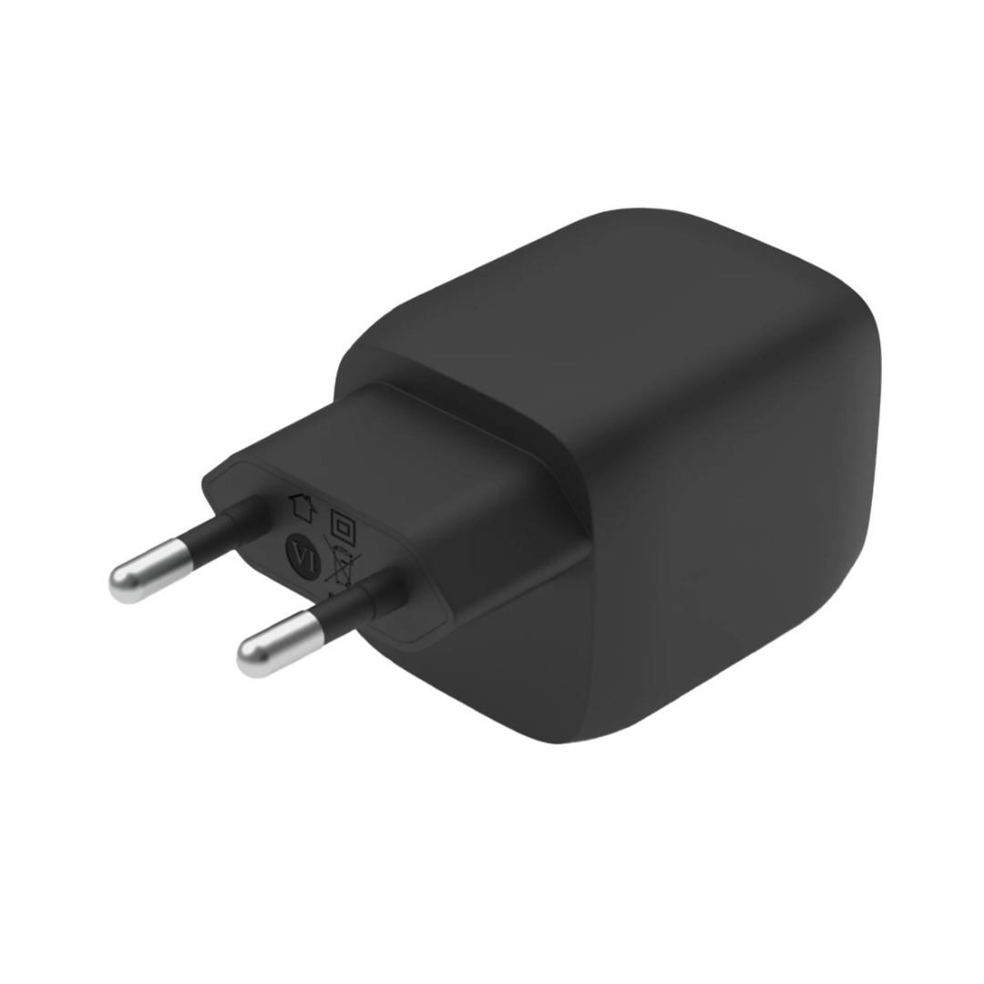 Adaptador De Corriente Belkin Usb-Câ® Gan Doble Con Pps De 45 W Negro