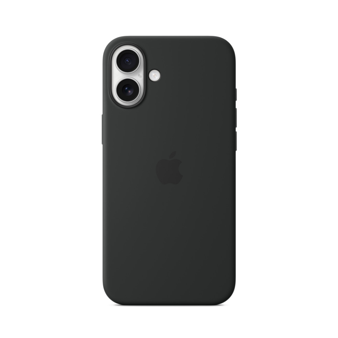 Carcasa De Silicona Con Magsafe Para El Iphone 16 Plus Negro