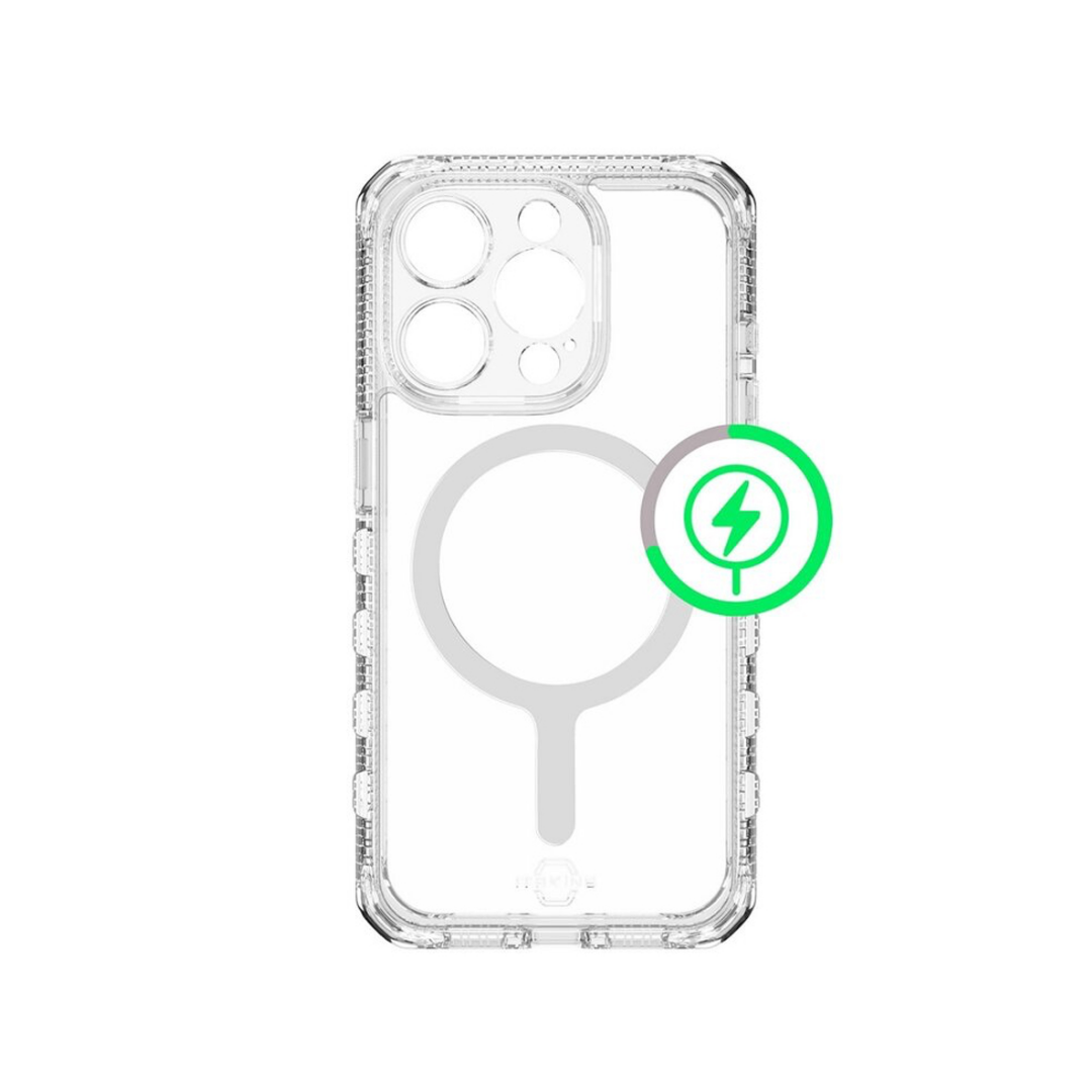 Carcasa Iphone 15 Pro Supreme R Magsafe Transparente