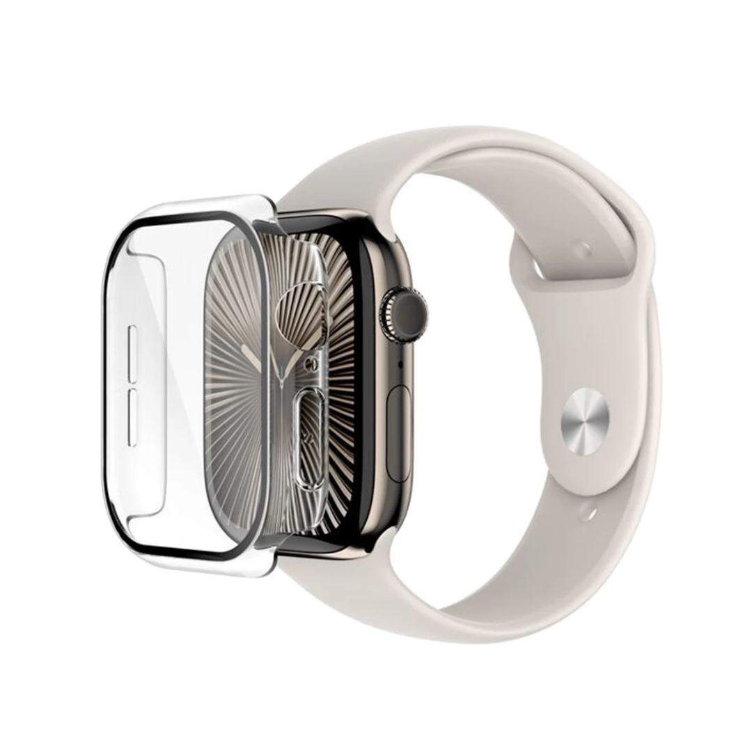 Protector De Pantalla Belkin Temperedcurve 2 En 1 Para Apple Watch Series 10 (46 Mm/Transparente)