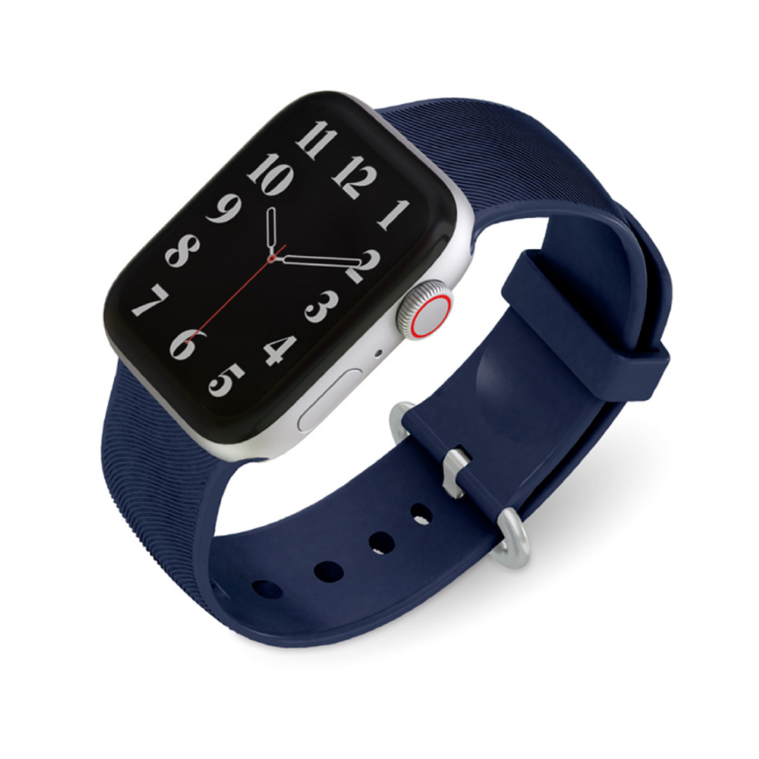 Correa Silicona Nco Activeloop Para Apple Watch Series 7 45Mm Azul Marino