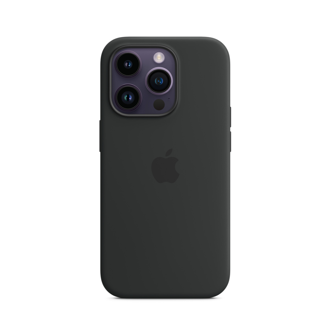 Carcasa Silicona Iphone 14 Pro Apple Magsafe Medianoche