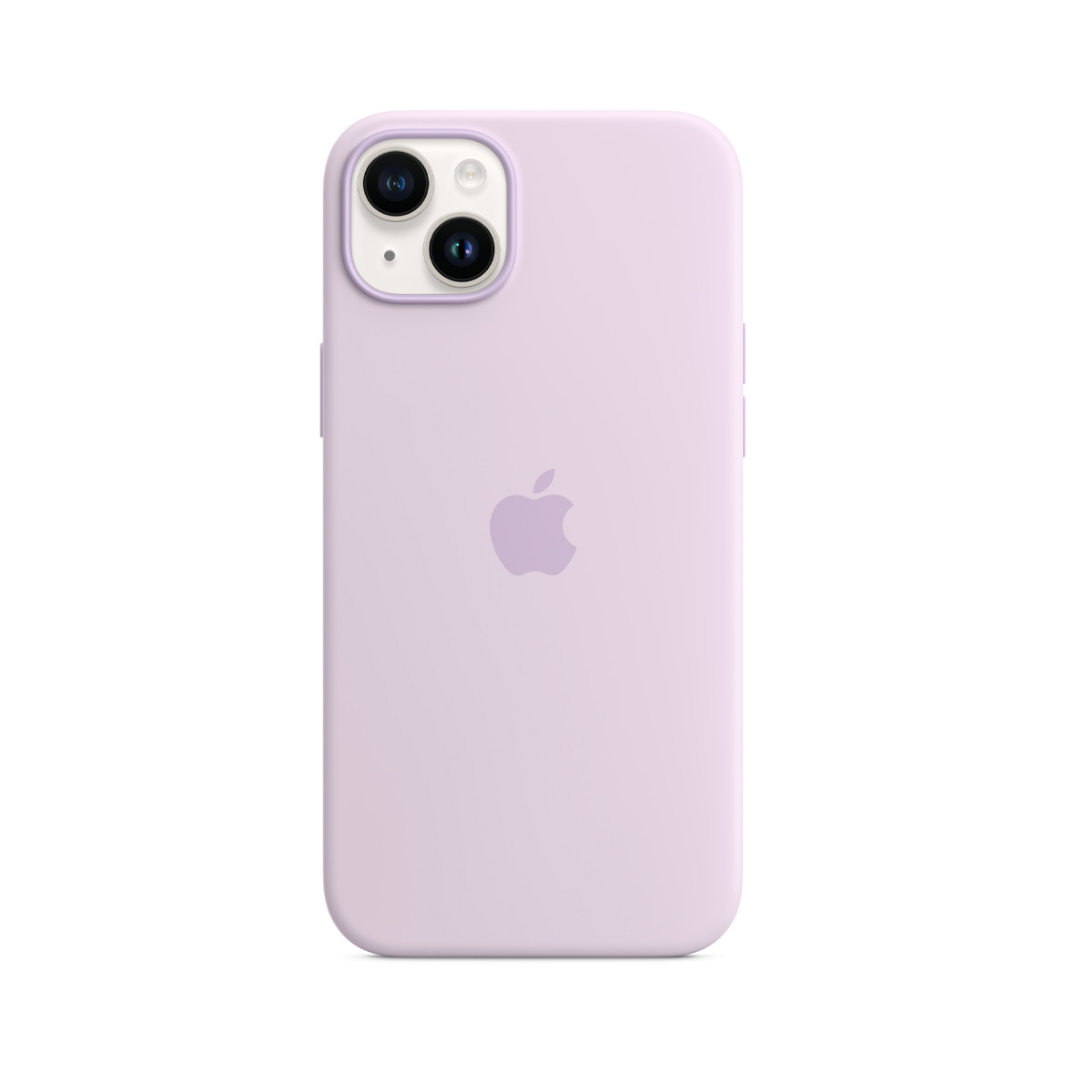 Carcasa Silicona Iphone 14 Plus Apple Magsafe Lila