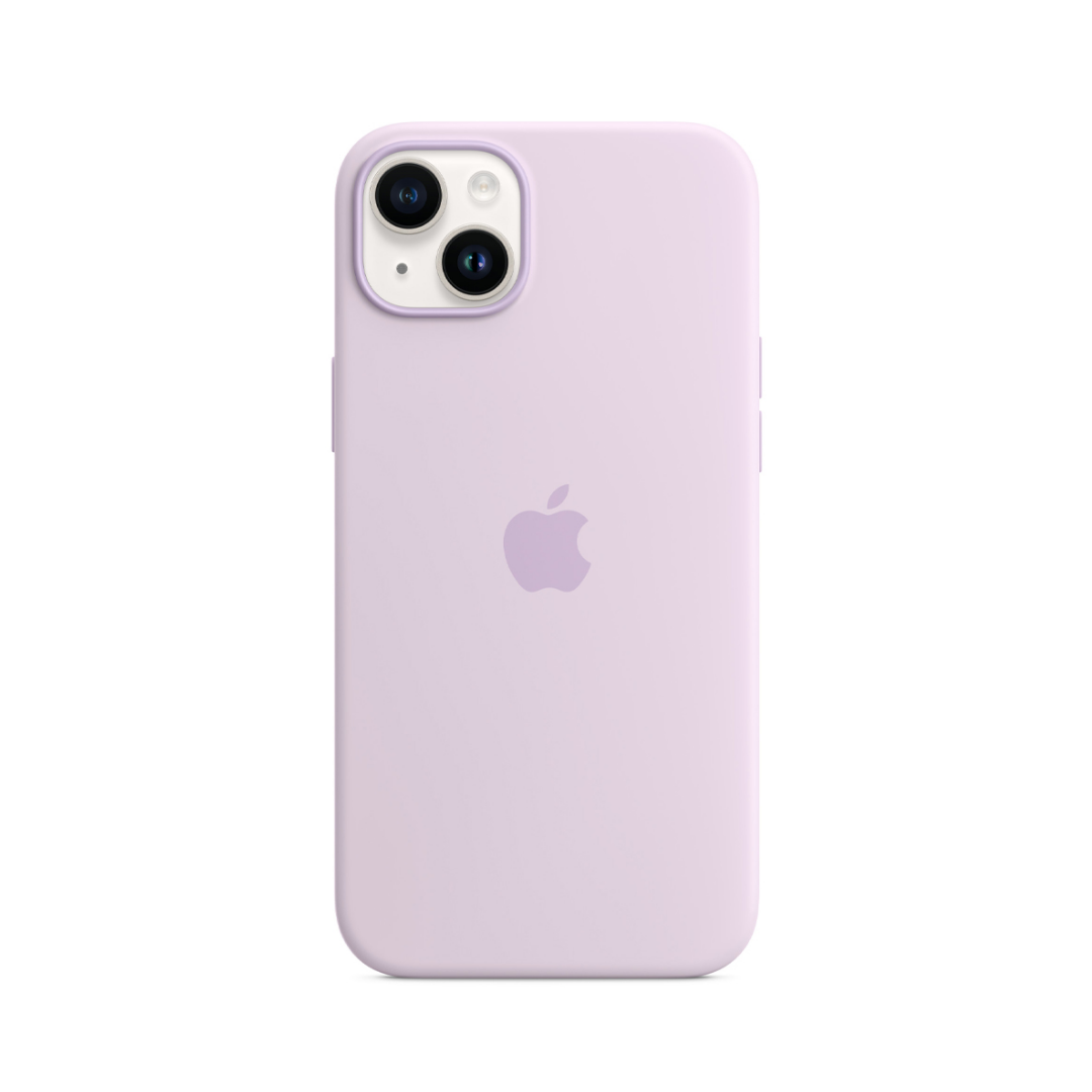 Carcasa Silicona Iphone 14 Plus Apple Magsafe Lila