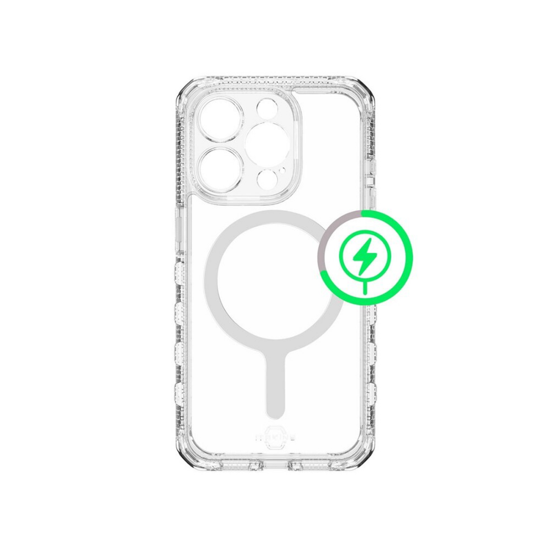 Carcasa Iphone 15 Pro Max Supreme R Magsafe Transparente